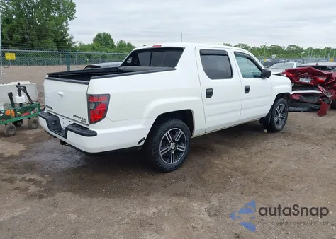 2014 Honda Ridgeline Sport z USA, uszkodzony, nr VIN 5FPYK1F70EB009711